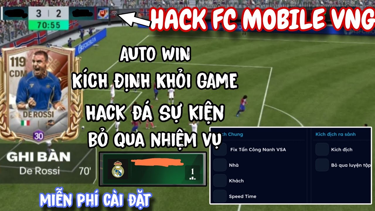 HACK FC MOBILE ANDROID