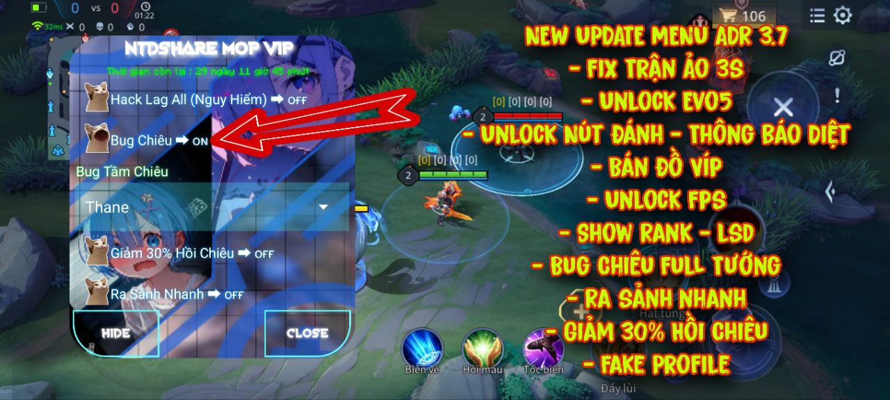 MENU MAP ADR 32 và 64BIT 3.7 FULL TÍNH NĂNG